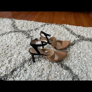 Black & Tan Banana Republic Heels